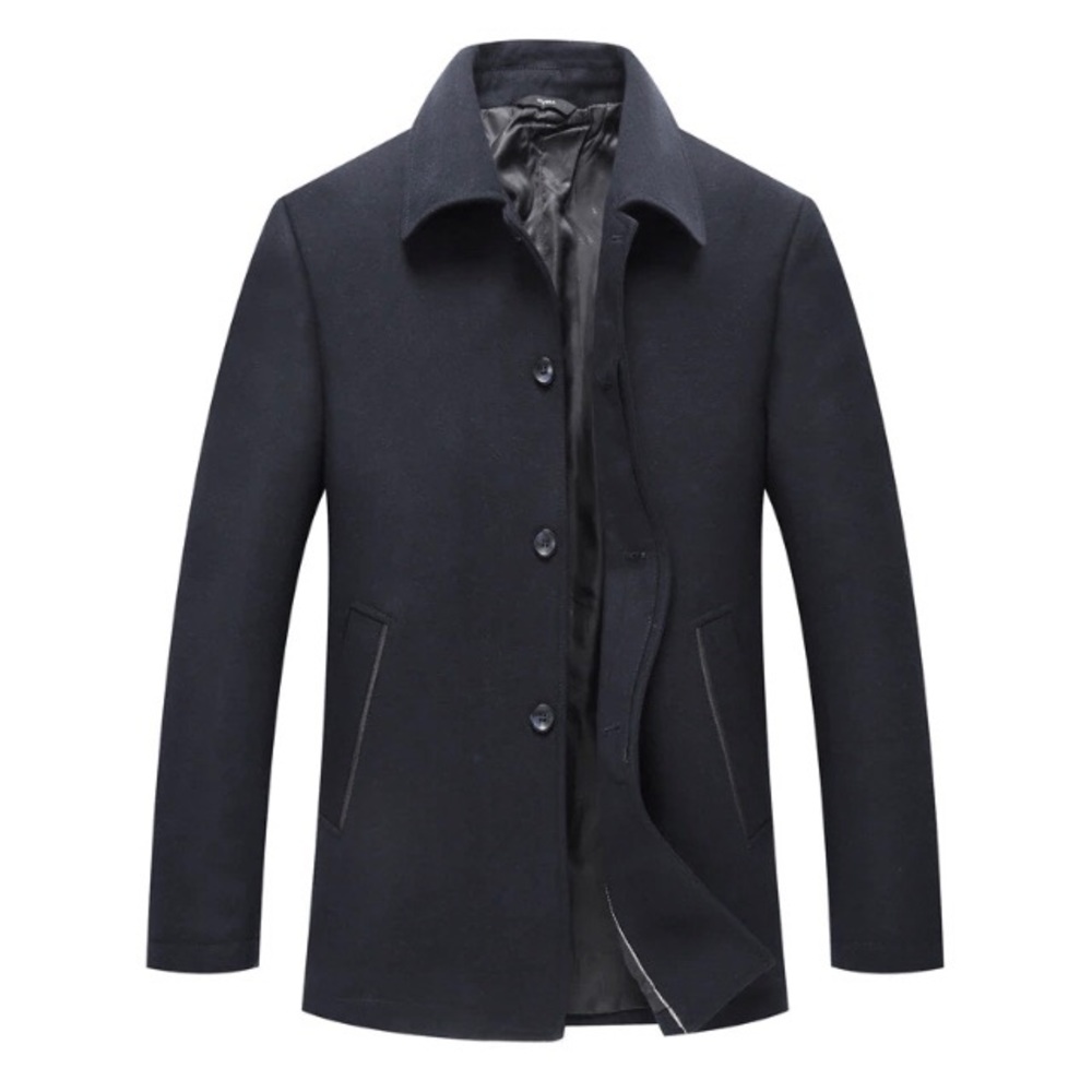 NWOT Long casual turn down collar jacket